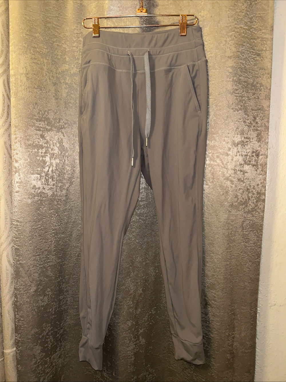 Halara UltraSculpt Tummy Control Butt Lifting Leggings PS Ankle Gray Active - Picture 2 of 4